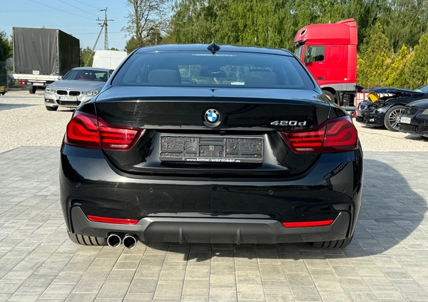 BMW Seria 4 cena 69900 przebieg: 39544, rok produkcji 2020 z Skwierzyna małe 631